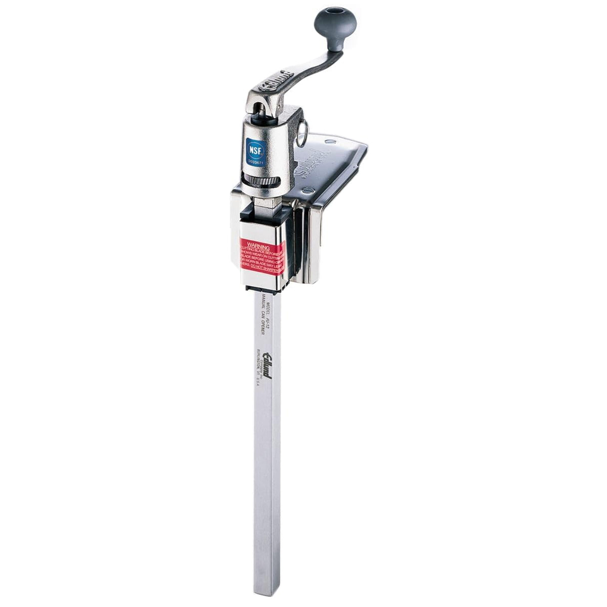 U-12 Manual Can Opener by Edlund – Small to Medium, Stainless Steel, Silver, Model 14100