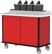 70510 Condi-Express Condiment Cart 51-1/2"W x 25"D x 50"H (4) 1-1/2 ga