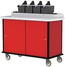 70510 Condi-Express Condiment Cart 51-1/2"W x 25"D x 50"H (4) 1-1/2 ga