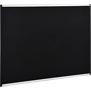 72" W x 48" H Fabric Mesh Bulletin Board by Global Industrial – 0.6" x 72", Cork,Polyester, Black, Model 695878
