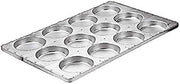 PADERNO Muffin Pan 12 Pcs Alusteel