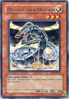 Proto-Cyber Dragon (SOI-EN010) - Shadow of Infinity - Unlimited Edition - Rare