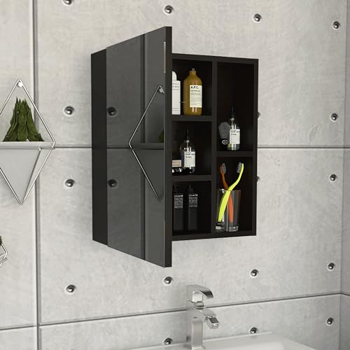 Tuhome Black / Modern / 1 Medicine Cabinets