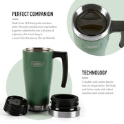 THERMOS Rock Cap Green / 15.9 Ounces / Modern Cups & Mugs