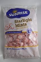 Sunrise Peppermint Starlights - 3 lb. laydown bag, 8 per case
