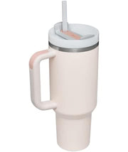 Quencher H2.0 FlowState Tumbler 40oz (Rose Quartz) by STANLEY – 40 Ounces, Stainless Steel, Rose Quartz, Model 1-52