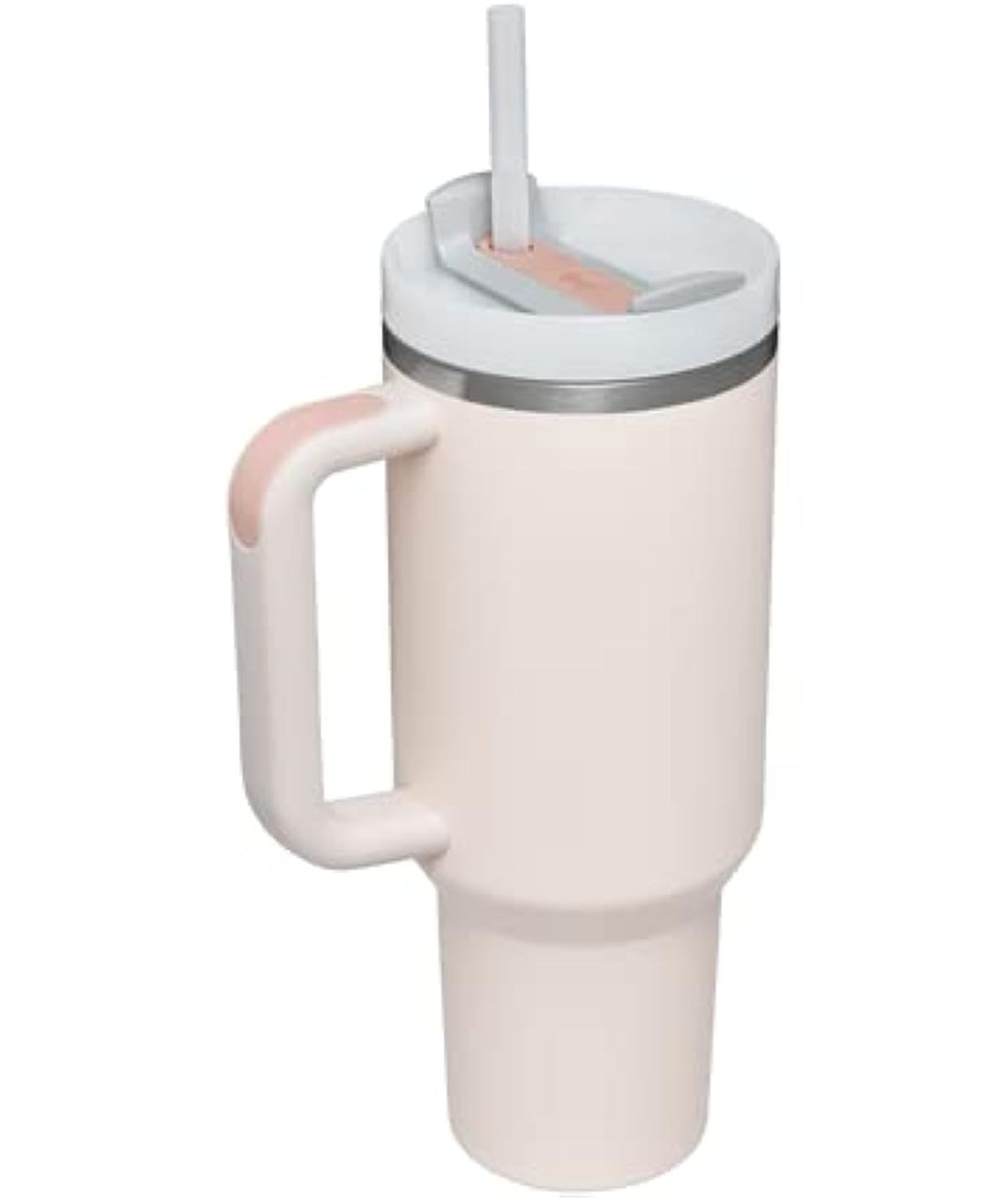 Quencher H2.0 FlowState Tumbler 40oz (Rose Quartz) by STANLEY – 40 Ounces, Stainless Steel, Rose Quartz, Model 1-52