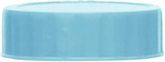 FIFO Light Blue Plastic Bottle Label Cap, 6 per Pack