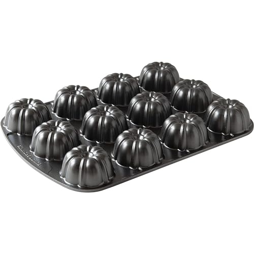 Nordic Ware Black / 3.75 Cup Capacity (Pack of 3) / 1 Bundt Pans