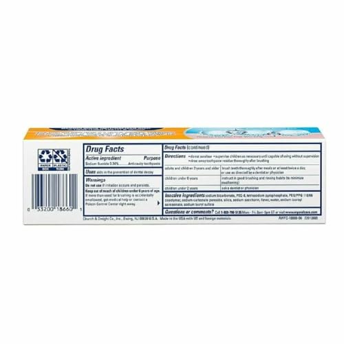 Arm & Hammer 4.3 Ounce (Pack of 2) / 1 / 2 Toothpaste