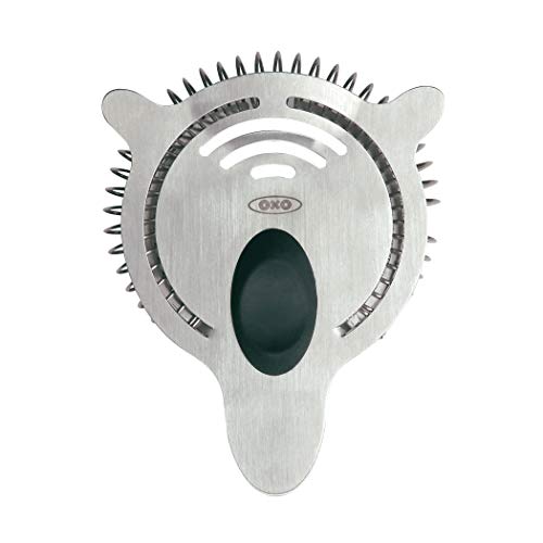OXO Double Jigger + Cocktail Strainer / Standard / Silver Jiggers