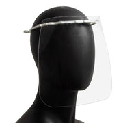 Germ Guard Visor Face Shield w/Poly Headband - 9" x 9" by San Jamar / CFS Brands – 1 Count (Pack of 1), Plastic, Clear, Model GG10001