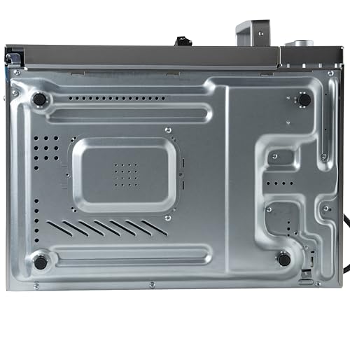 Winco .9 Cubic Feet / 1,000 W (Dial) / Silver Countertop Microwave Ovens