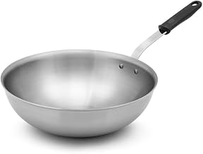 11-inch Tribute® 3-ply heavy-duty stir-fry pan with silicone handle