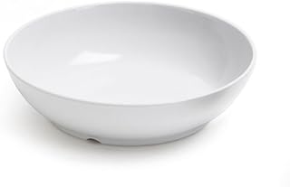 G.E.T. Enterprises CS-6106-W Siciliano Melamine Round Bowl, 8-1/2"Diam.x2-1/4"H, Case of 1 Dozen