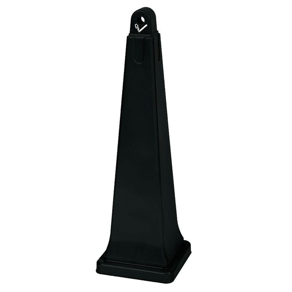 Rubbermaid Cigarette Butt Recepetacle by Rubbermaid Commercial Products – One Size, Black, Model RCP257088BLA