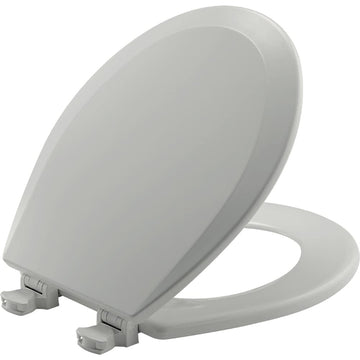 500EC 062 500EC062 Toilet Seat by Bemis – Round, Wood, Ice Gray, Model 7BA500EC 062