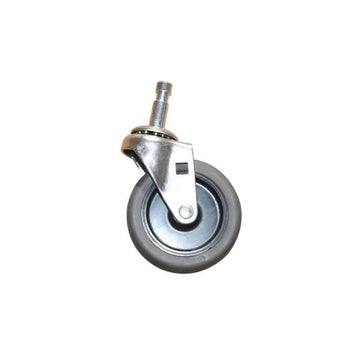 3 Inch Swivel Stem Caster for Trainable Dolly by Rubbermaid – Plastic, Black, Model FG2651L20000