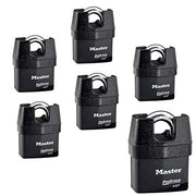 Master Lock 6 Pack / 1 / 6 Keyed Padlocks