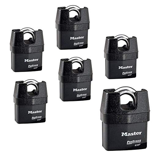 Master Lock 6 Pack / 1 / 6 Keyed Padlocks