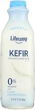 Lifeway Probiotic Non Fat Plain Kefir, 32 Ounce -- 6 per case.