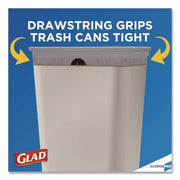 Glad 600 / 1 Count (Pack of 600) / White Trash Bags