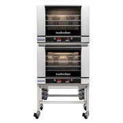 Moffat (2) Ovens w/ Casters | Digital | 220-240V / 26" / Stainless Steel Commercial Ovens
