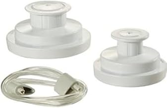 FoodSaver Plastic Jar Sealer for Vacuum Sealer Food Storage with Accessory Hose for Regular and Wide Mouth Mason Jars