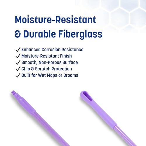 SPARTA Purple / 1 / 48 Inches (Pack of 1) Broom Handles