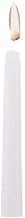 Hollowick TP12W-12DZ White Select Wax 12" Taper Candle - 144 / CS