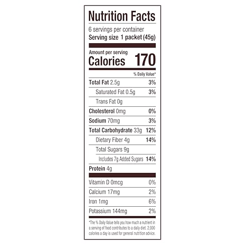 Bob's Red Mill Apple Cinnamon / 9.52 Ounce (Pack of 4) / 4 Breakfast Foods