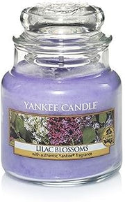 Yankee Candle Lilac Blossoms Small Jar Candle, Floral Scent