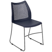 Flash Furniture Navy / Set of 1 / Contemporary Stacking Chairs