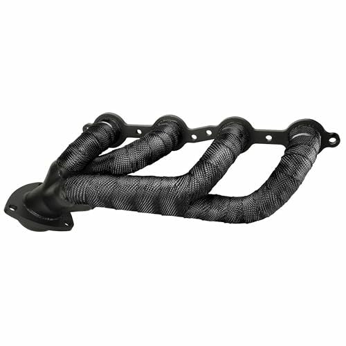Design Engineering 2" x 25' / Black / Black Titanium Heat Wrap, Matting & Sleeving
