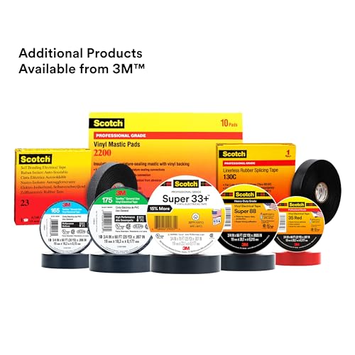 3M 3/4 in x 108 ft / 5 / Negro Electrical Tape