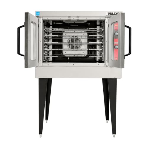 VULCAN Single Deck | 208V / Silver / 7.4 cubic_feet Commercial Ovens