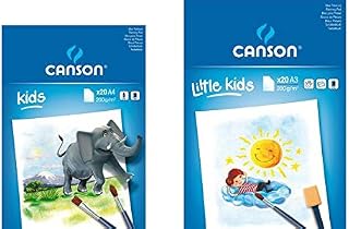 Canson Colouring Pad, DIN A4, 200 g/m², 20 Sheets 3148951500297