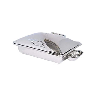 Crown Collection 8 Quart Induction Chafing Dish by Eastern Tabletop – Stainless Steel, Model 3935