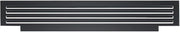 Summit Appliance Summit 28” Refrigerator Gap Filler, Decorative Refrigerator Grill, Black, Made In The USA