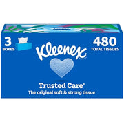 Kleenex White / 160 Count (Pack of 3) / 1 Box Tissues