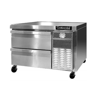 Refrigerated Base Griddle Stand by Continental Refrigerator – Stainless-Steel, Model DL36G