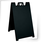 Signicade Curb Sign/A-Frame 24x36" Color:Black by Plasticade – 24x36 inches, Plastic, Black, Model sd-130NS-BK