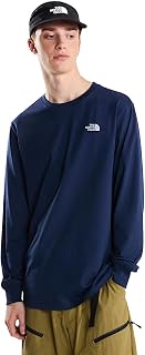 The North Face Men's Evolution Simple Dome Long-sleeve Tee | Cotton Shirt With the Classic Logo