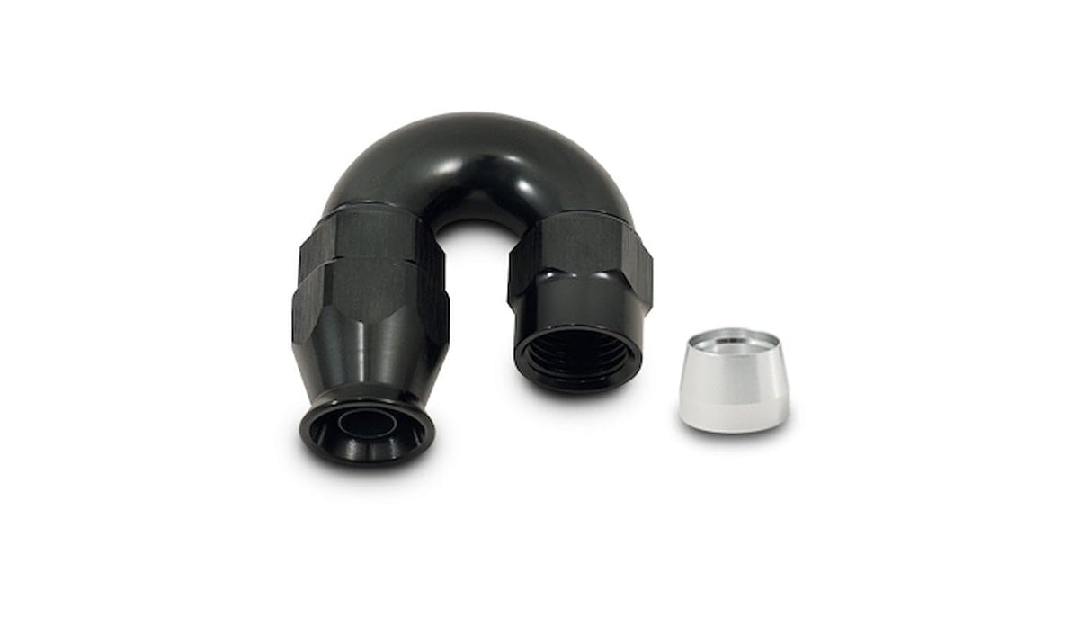 Vibrant Power Fitting by Vibrant Performance – Stock, Aluminum, Black, Model 28808