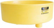 Eagle Drum Funnel with Flame Arrester Screen for 30, 55 Gallon Drum, Yellow