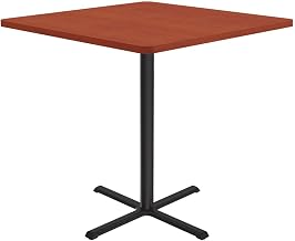 Correll Cafe and Breakroom Table with Cherry Finish BXT42S-21-09-21