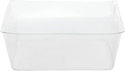 HUBERT Basket Liner Square Clear PETG - 12" L x 12" W x 4" H