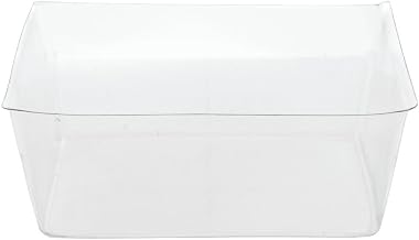 HUBERT Basket Liner Square Clear PETG - 12" L x 12" W x 4" H