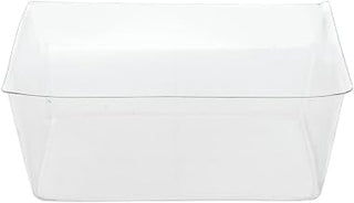 HUBERT Basket Liner Square Clear PETG - 12" L x 12" W x 4" H