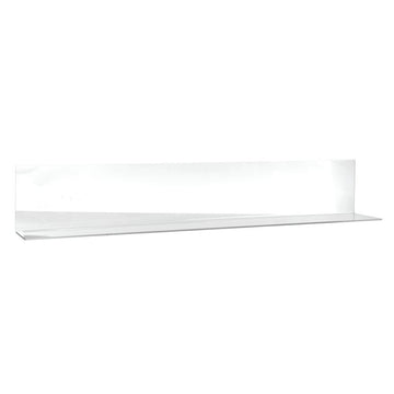 Solid Clear Acrylic Case Divider with Open End -36" L x 6" W x 4" H by HUBERT – Plastic, Clear, Model CAD36X4X6SOL